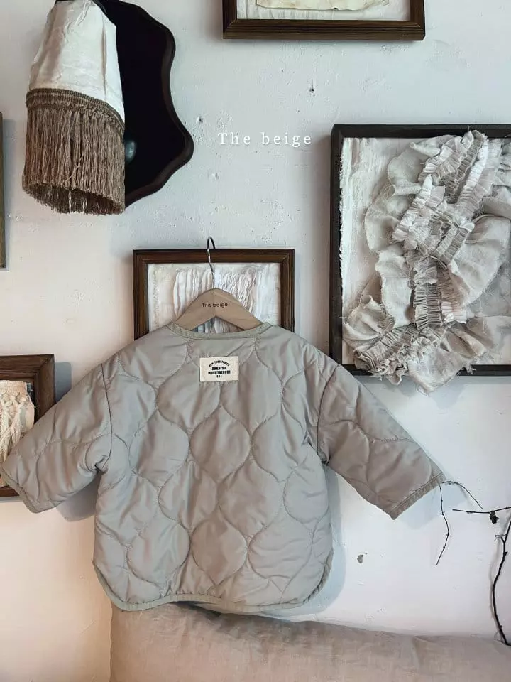 The Beige - Korean Children Fashion - #magicofchildhood - Quilting Jacket - 2