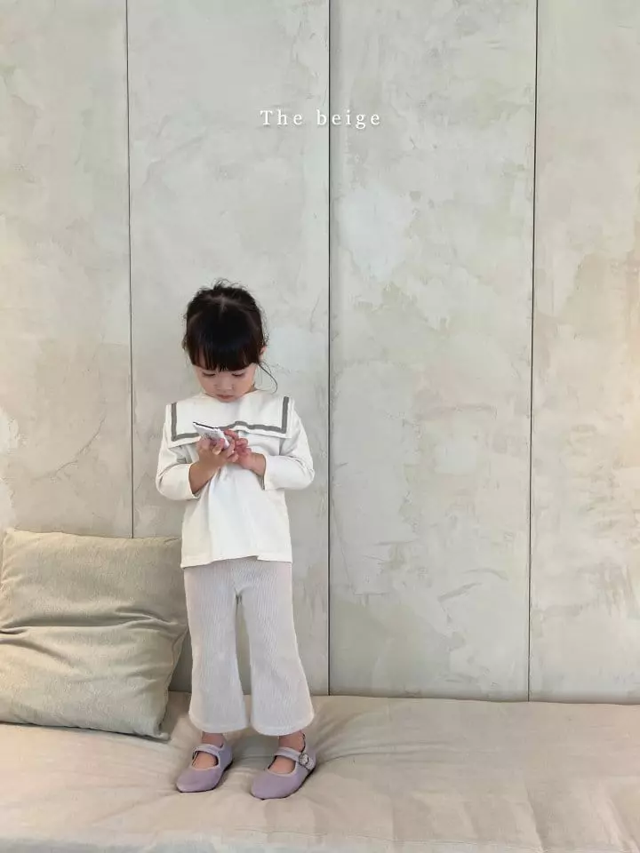 The Beige - Korean Children Fashion - #minifashionista - Rib Wie Pants - 11