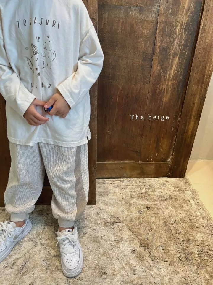 The Beige - Korean Children Fashion - #minifashionista - Color Waffle Pants - 7
