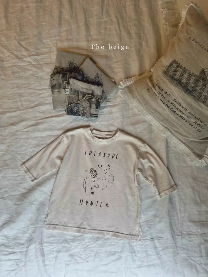 The Beige - Korean Children Fashion - #minifashionista - Long Slit Tee