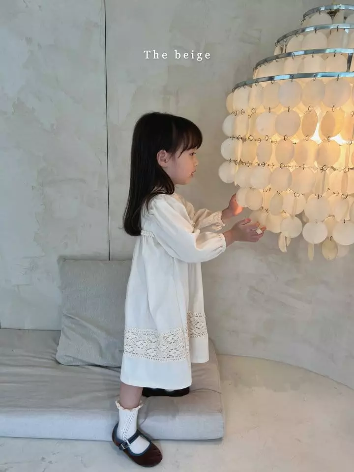 The Beige - Korean Children Fashion - #minifashionista - Lace One-piece - 6