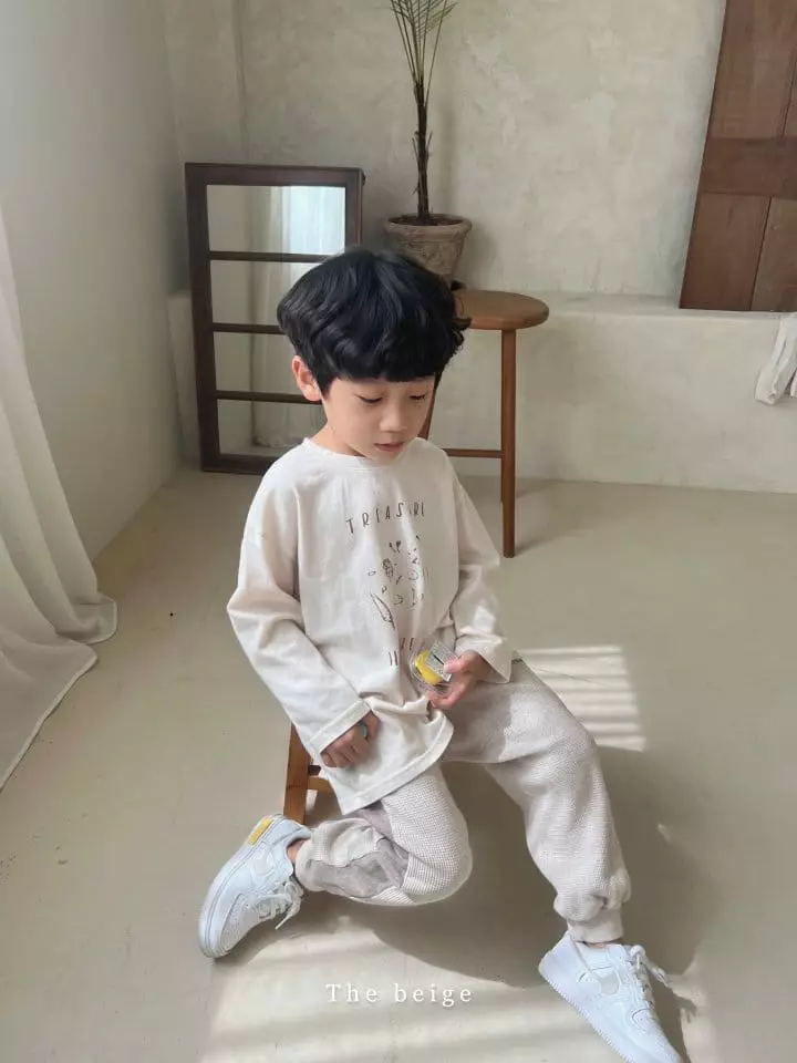 The Beige - Korean Children Fashion - #prettylittlegirls - Color Waffle Pants - 8