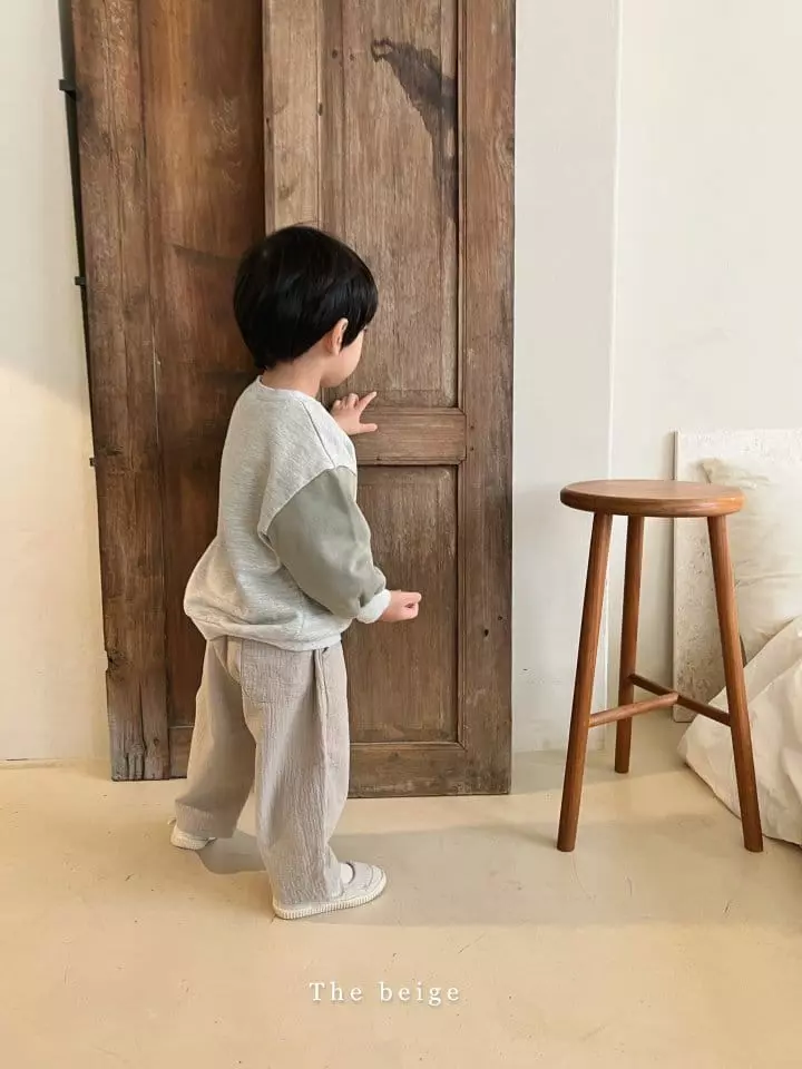 The Beige - Korean Children Fashion - #prettylittlegirls - Natural Baggy Pants - 5
