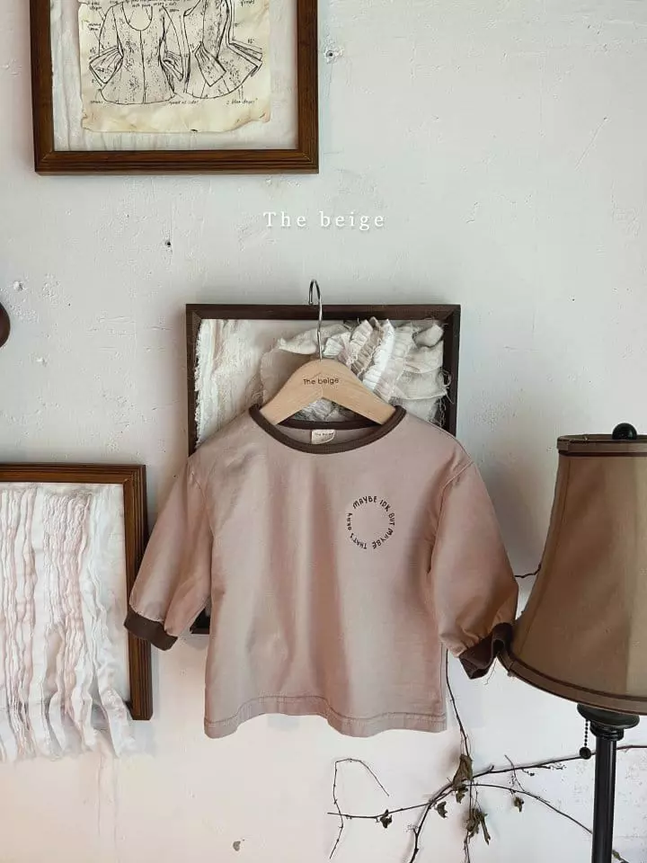 The Beige - Korean Children Fashion - #prettylittlegirls - Single Color Tee