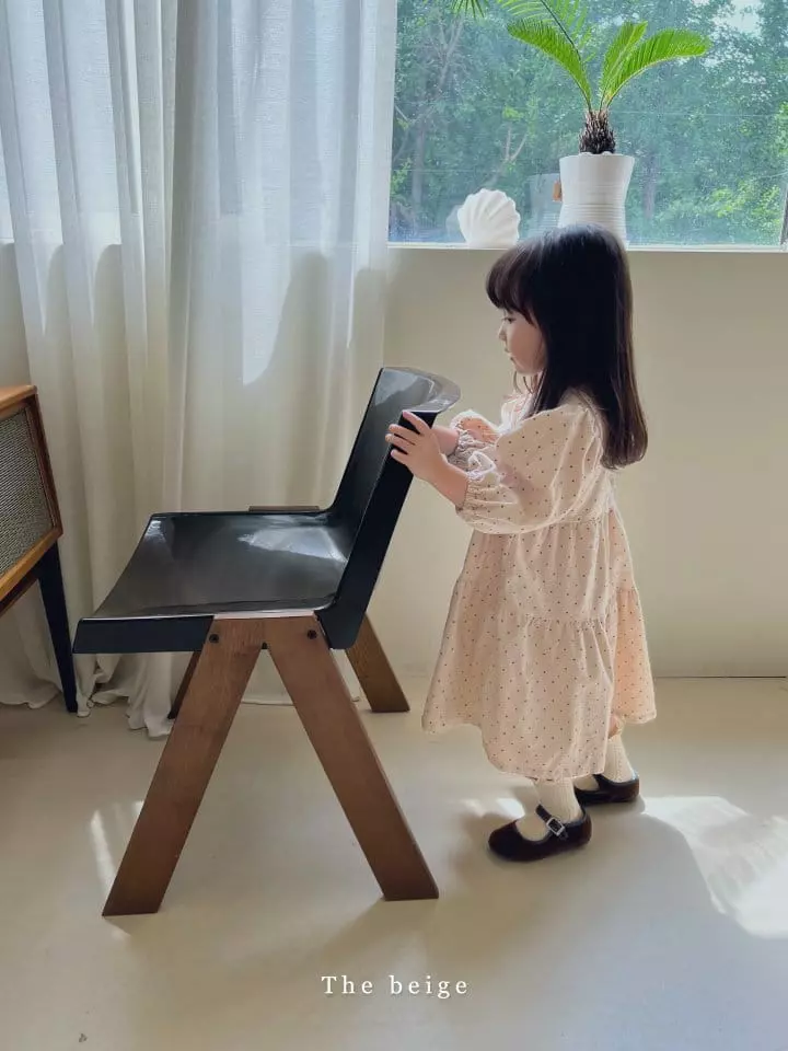 The Beige - Korean Children Fashion - #prettylittlegirls - Square Lace One-piece - 8