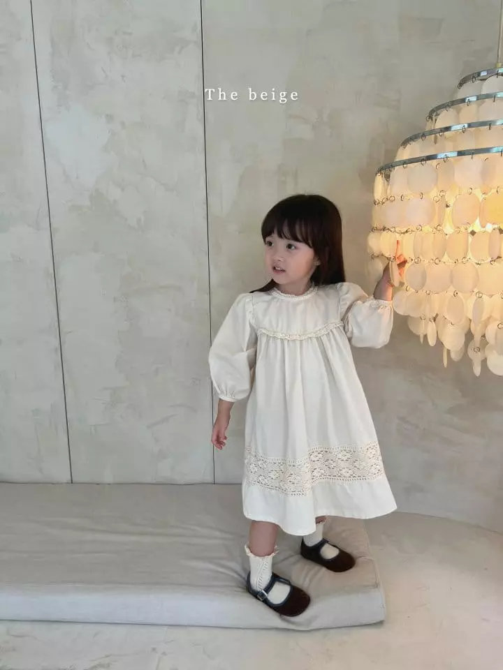 The Beige - Korean Children Fashion - #prettylittlegirls - Lace One-piece - 7