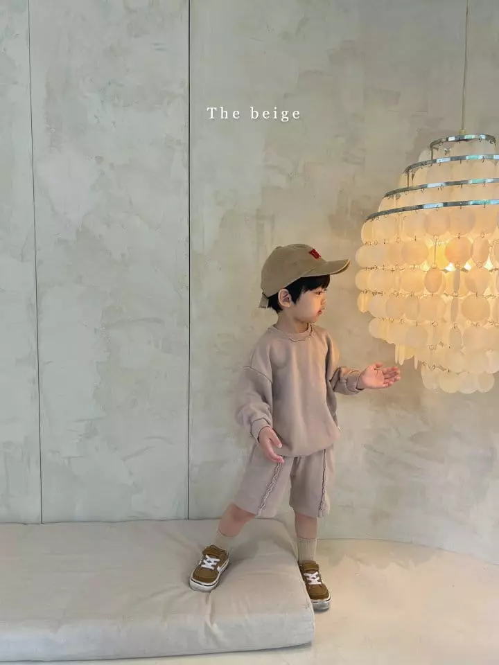 The Beige - Korean Children Fashion - #prettylittlegirls - Terry Top Shorts Set  - 6