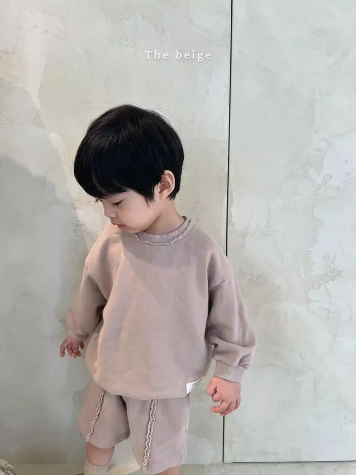 The Beige - Korean Children Fashion - #stylishchildhood - Terry Top Shorts Set  - 9