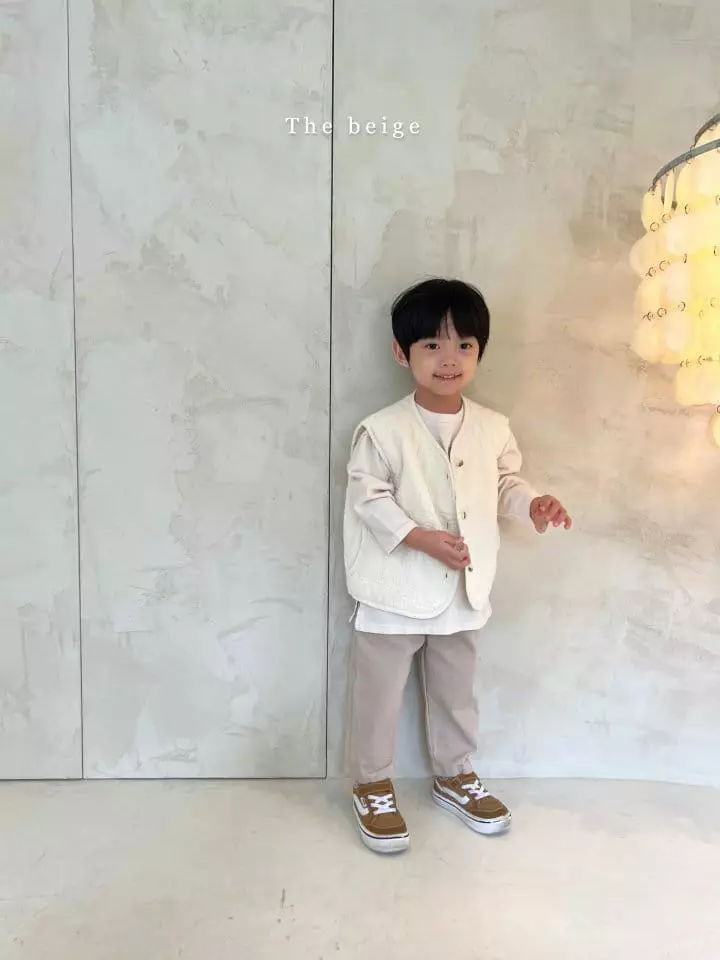 The Beige - Korean Children Fashion - #stylishchildhood - Twice Quilting Vest - 8