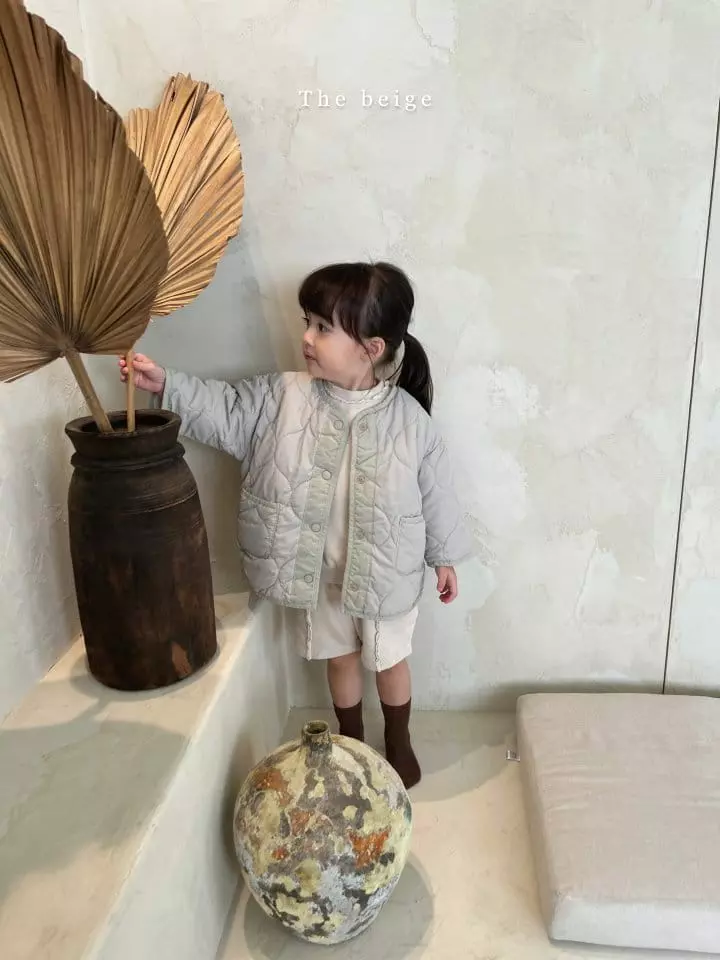 The Beige - Korean Children Fashion - #stylishchildhood - Quilting Jacket - 7
