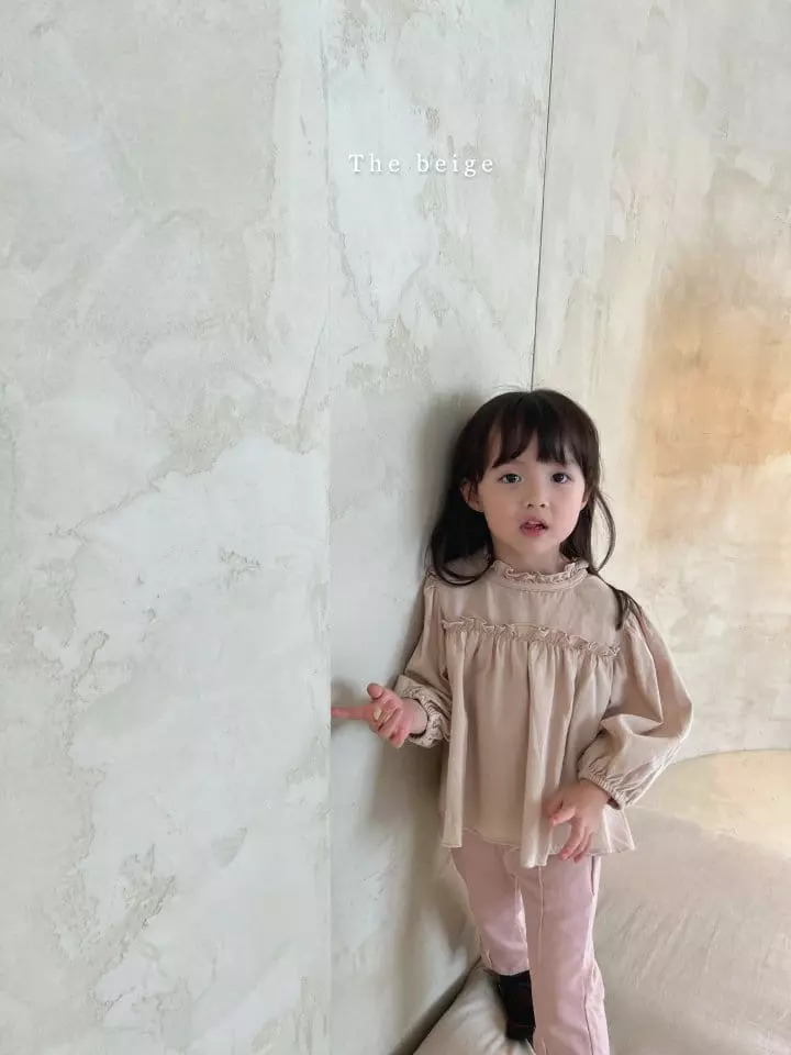 The Beige - Korean Children Fashion - #todddlerfashion - Frill Blouse - 11