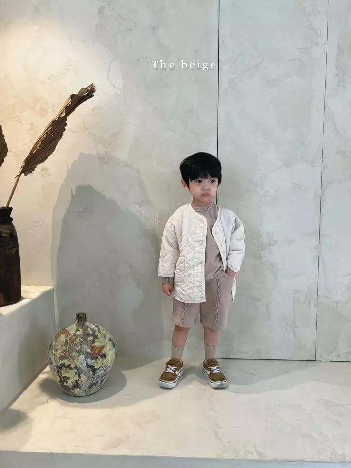 The Beige - Korean Children Fashion - #todddlerfashion - Quilting Jacket - 5