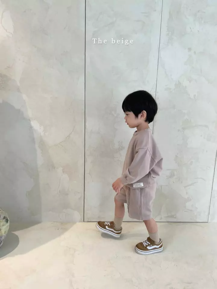 The Beige - Korean Children Fashion - #toddlerclothing - Terry Top Shorts Set  - 8
