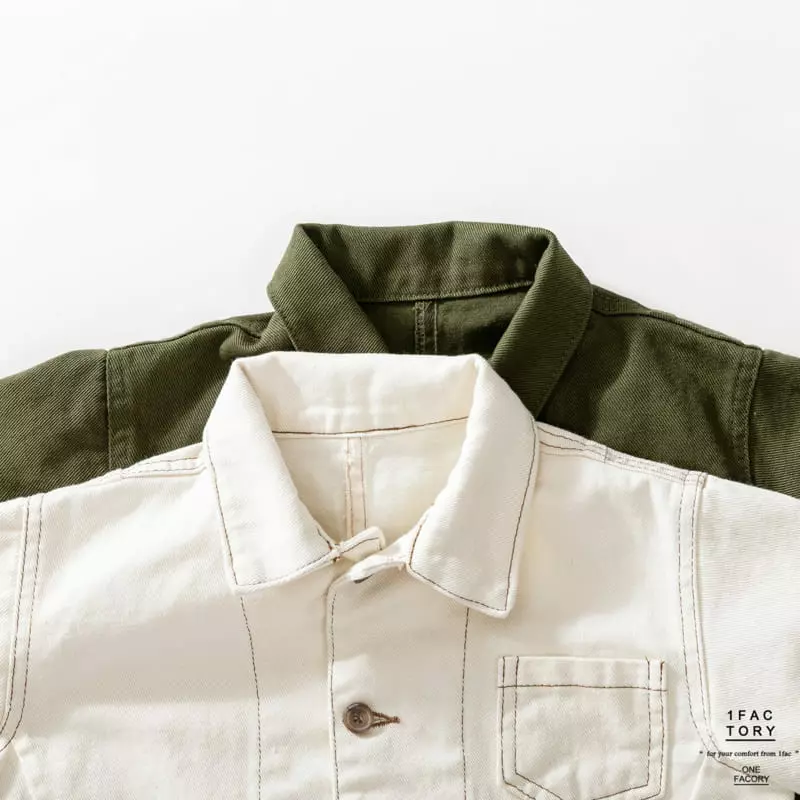 1 Fac - Korean Children Fashion - #Kfashion4kids - Contrast Jacket - 9