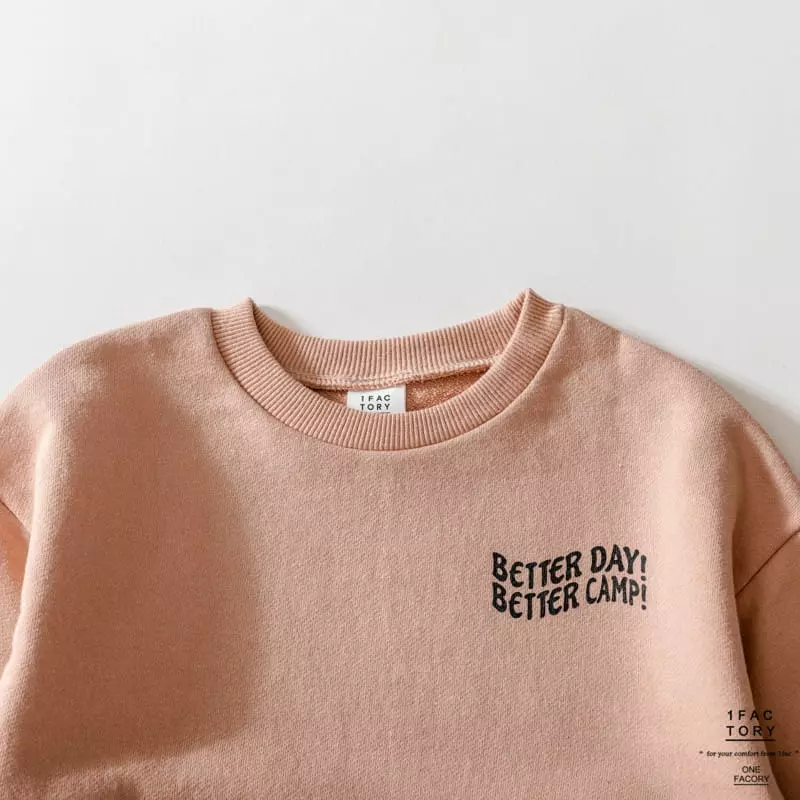 1 Fac - Korean Children Fashion - #childofig - Camping Butter Sweatshirt - 5