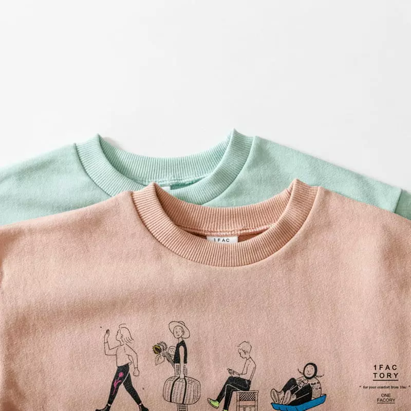 1 Fac - Korean Children Fashion - #childofig - Pomen Sweatshirt