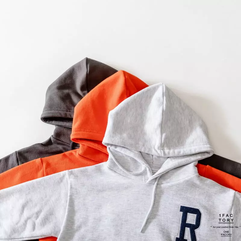 1 Fac - Korean Children Fashion - #childofig - R Logo Hoody - 9