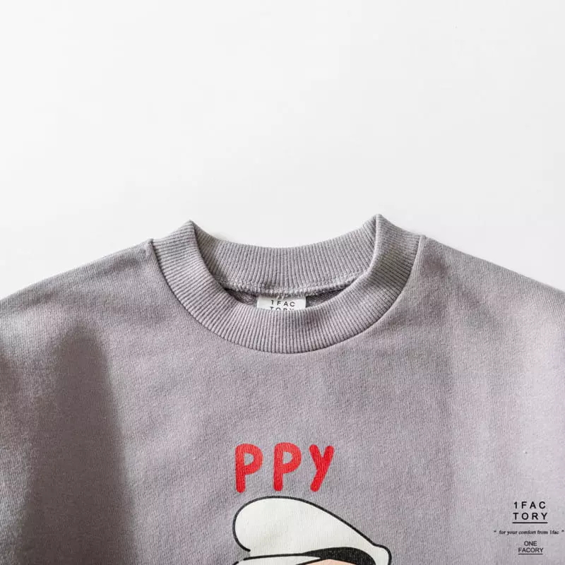 1 Fac - Korean Children Fashion - #childofig - PPY Sweatshirt - 8