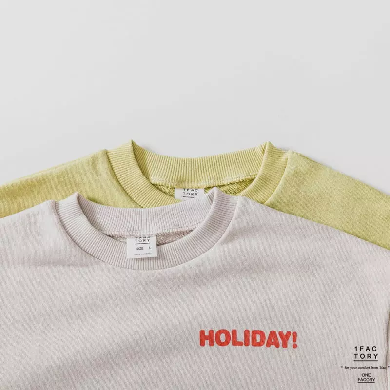 1 Fac - Korean Children Fashion - #childofig - Holly Day Sweatshirt - 12
