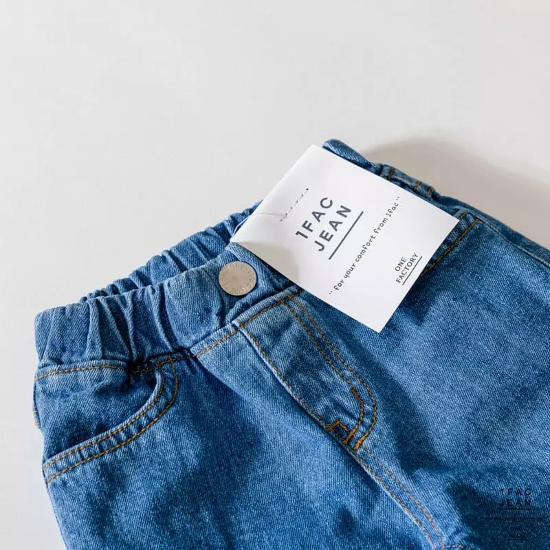 1 Fac - Korean Children Fashion - #childrensboutique - Semi Wide Jeans - 5
