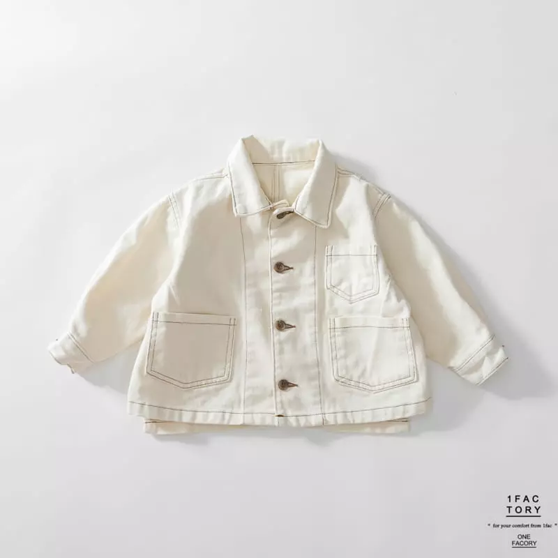 1 Fac - Korean Children Fashion - #childrensboutique - Contrast Jacket - 2