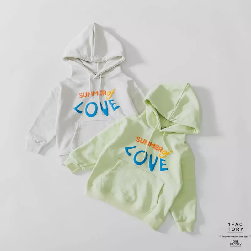 1 Fac - Korean Children Fashion - #designkidswear - Sunny Love Hoody - 8