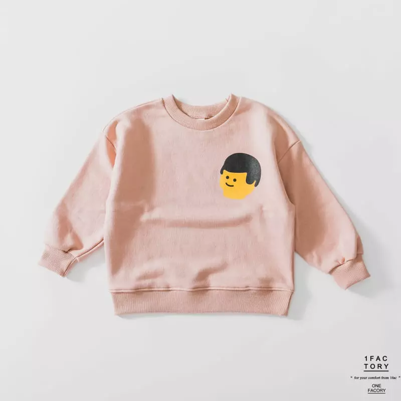 1 Fac - Korean Children Fashion - #designkidswear - Lego Face Sweatshirt - 3