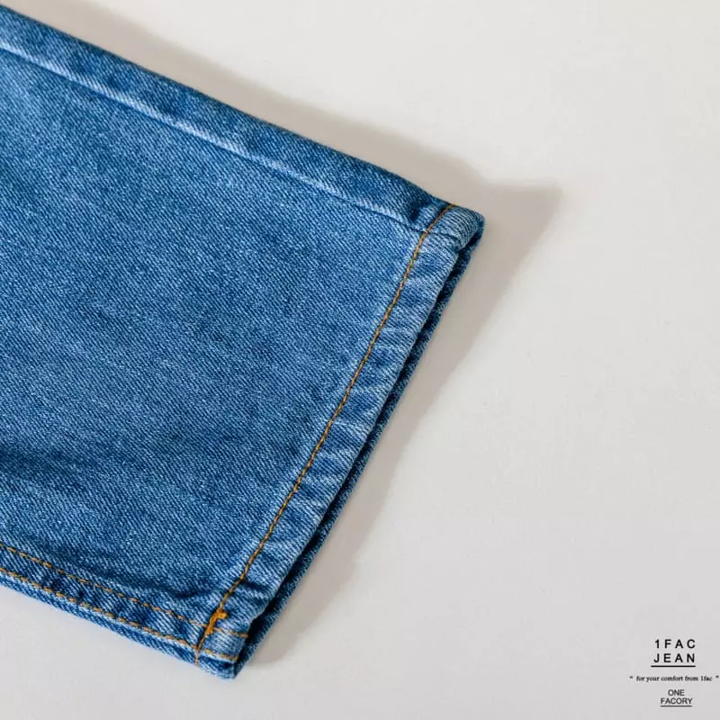 1 Fac - Korean Children Fashion - #designkidswear - Semi Wide Jeans - 6