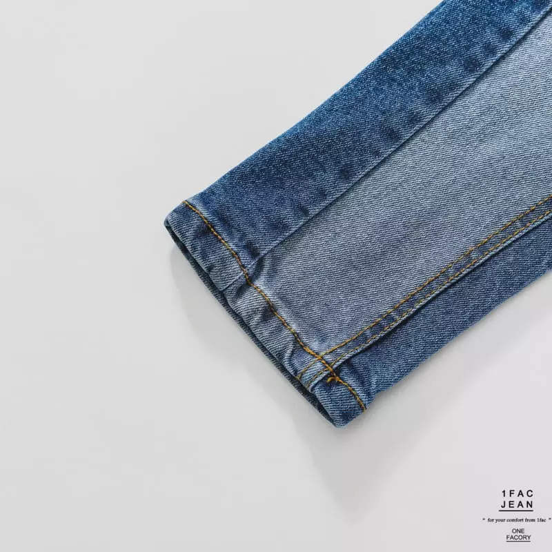 1 Fac - Korean Children Fashion - #designkidswear - Twist Stone Jeans - 2