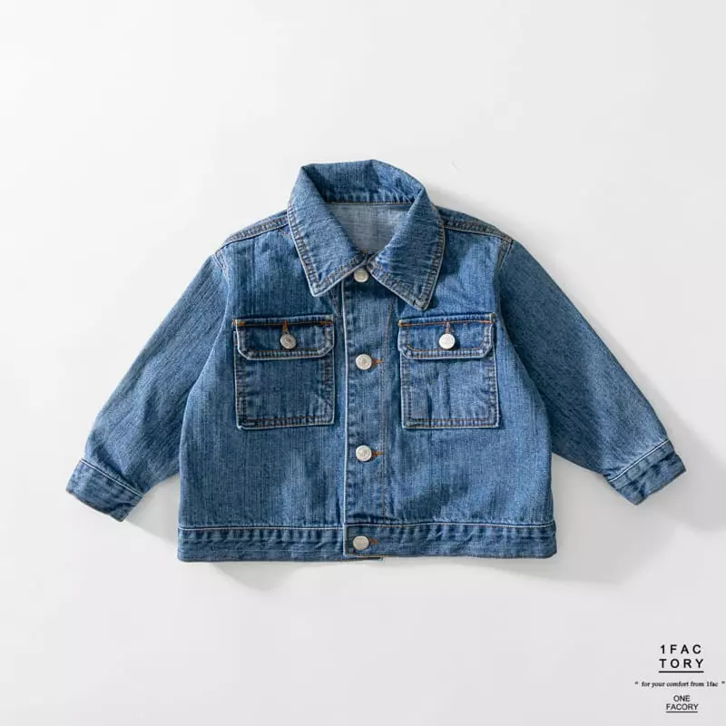 1 Fac - Korean Children Fashion - #designkidswear - Legashi Mono Jacket - 2