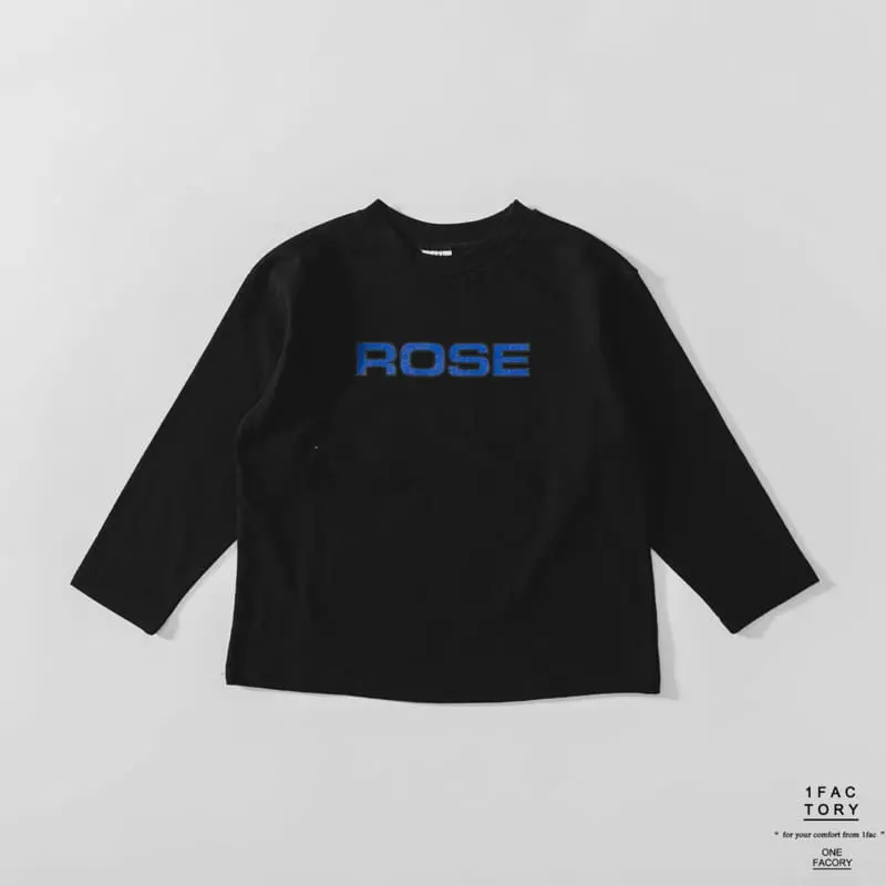 1 Fac - Korean Children Fashion - #discoveringself - Lego Blue Rose Tee - 6