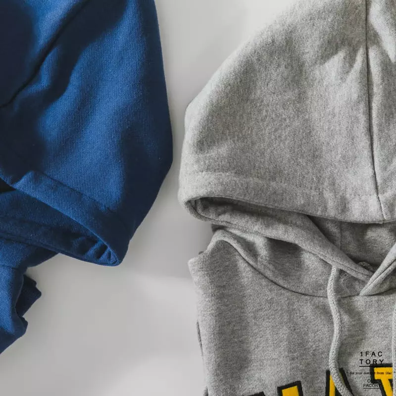 1 Fac - Korean Children Fashion - #discoveringself - NAVY Hoody