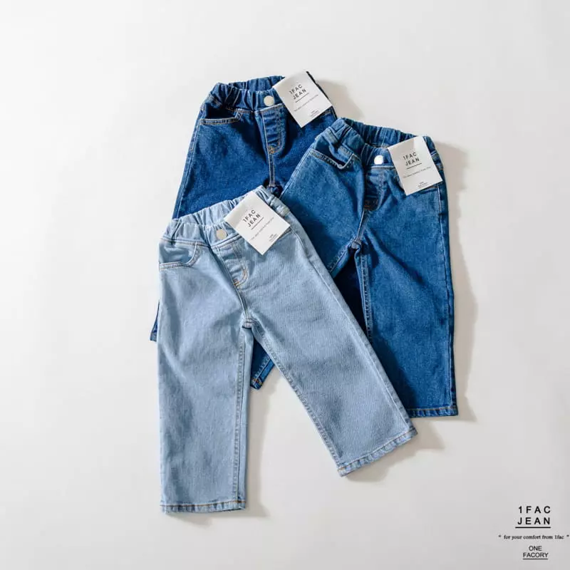1 Fac - Korean Children Fashion - #discoveringself - Straight Jeans - 8