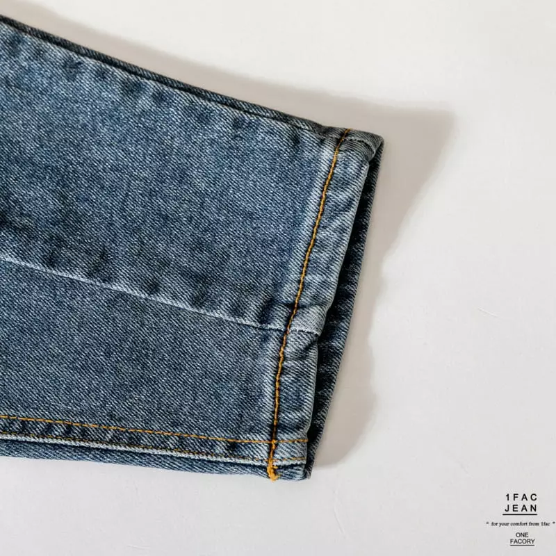 1 Fac - Korean Children Fashion - #discoveringself - Slit Stone Jeans - 5