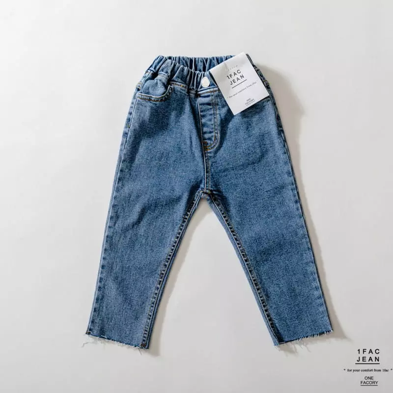 1 Fac - Korean Children Fashion - #discoveringself - Stone Cutting Jeans - 3