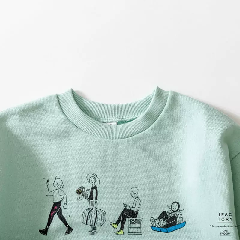 1 Fac - Korean Children Fashion - #fashionkids - Pomen Sweatshirt - 5