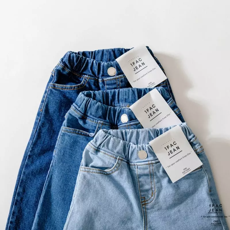 1 Fac - Korean Children Fashion - #fashionkids - Straight Jeans - 9