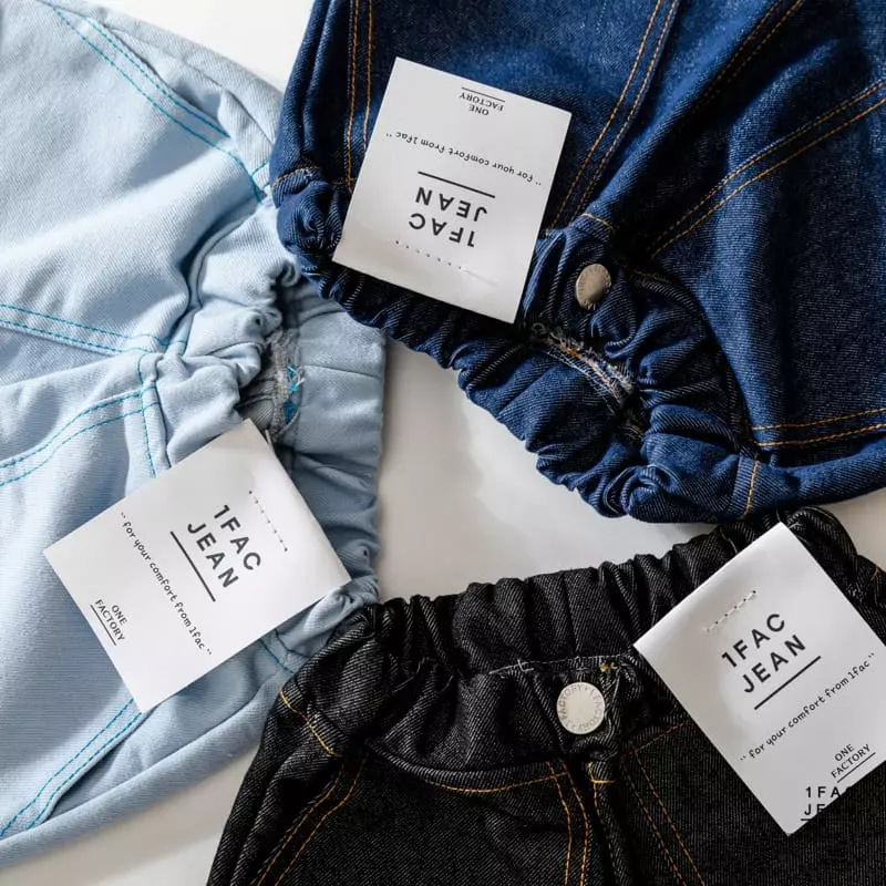 1 Fac - Korean Children Fashion - #fashionkids - Daddy Pocket Jeans