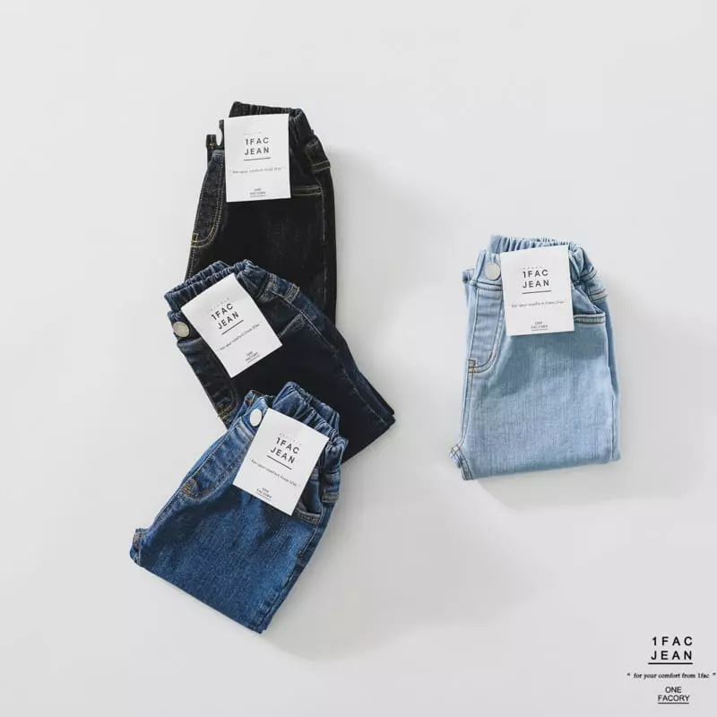 1 Fac - Korean Children Fashion - #fashionkids - One Wash Jeans - 12