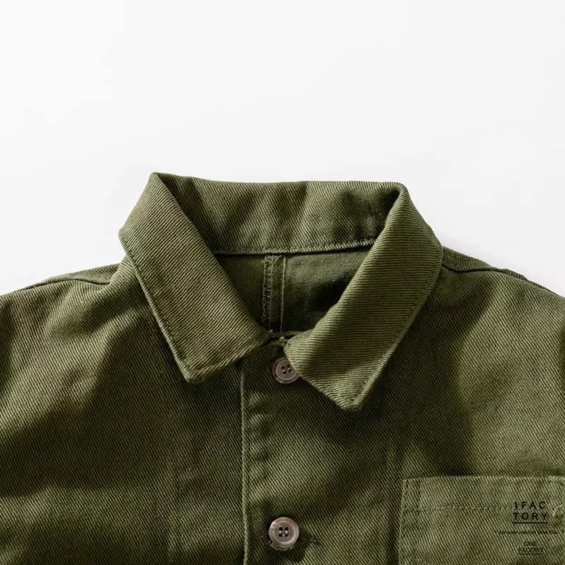 1 Fac - Korean Children Fashion - #fashionkids - Contrast Jacket - 5