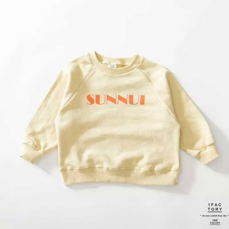 1 Fac - Korean Children Fashion - #fashionkids - Sun Raglan Sweatshirt - 2