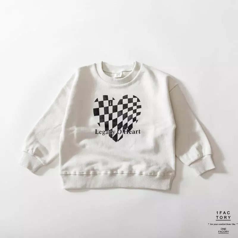 1 Fac - Korean Children Fashion - #kidsshorts - Legasi Heart Sweatshirt - 2