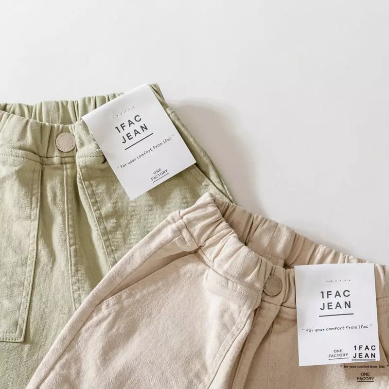 1 Fac - Korean Children Fashion - #kidsshorts - Daddy Pocket Wash Pants