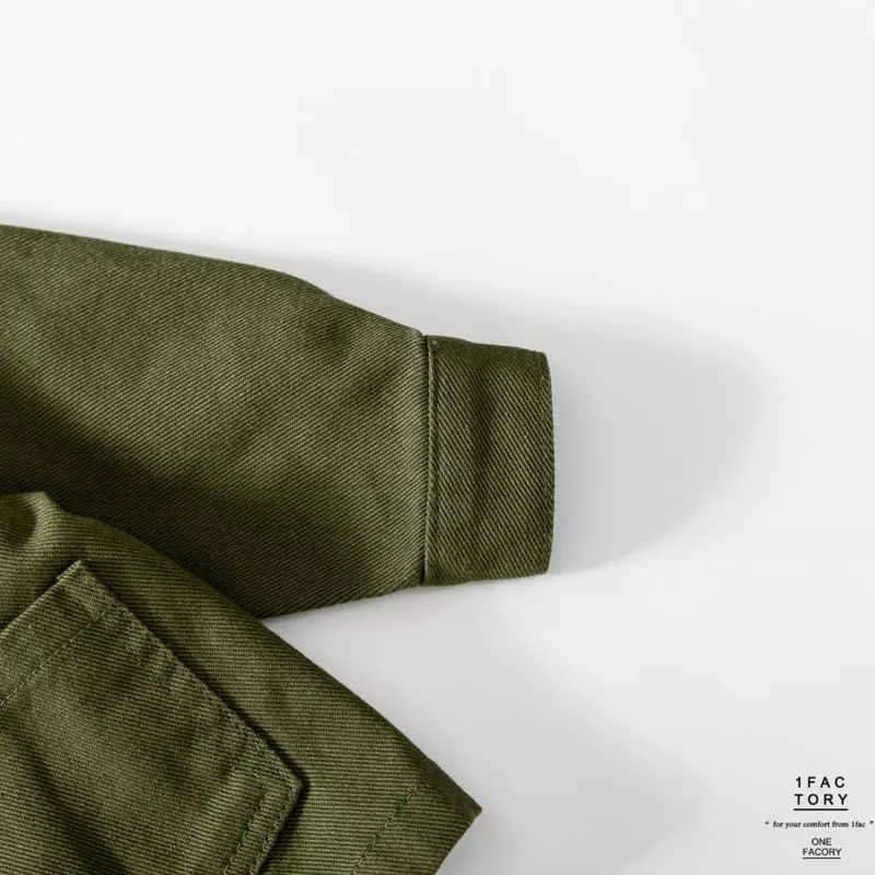 1 Fac - Korean Children Fashion - #kidsshorts - Contrast Jacket - 6