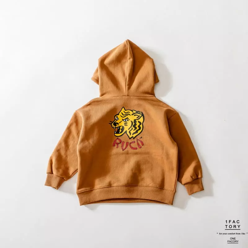 1 Fac - Korean Children Fashion - #kidsstore - Tiger Hoody - 2