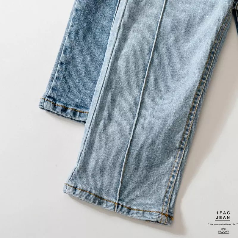 1 Fac - Korean Children Fashion - #kidsstore - Slit Pintuck Jeans - 9