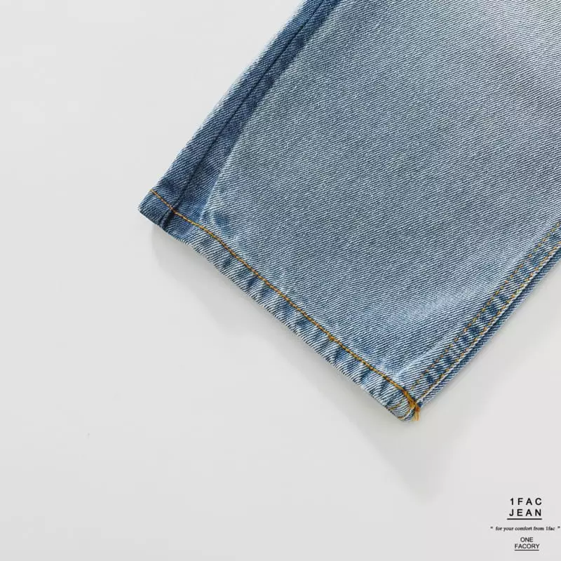 1 Fac - Korean Children Fashion - #kidsstore - Side Wide Jeans - 2