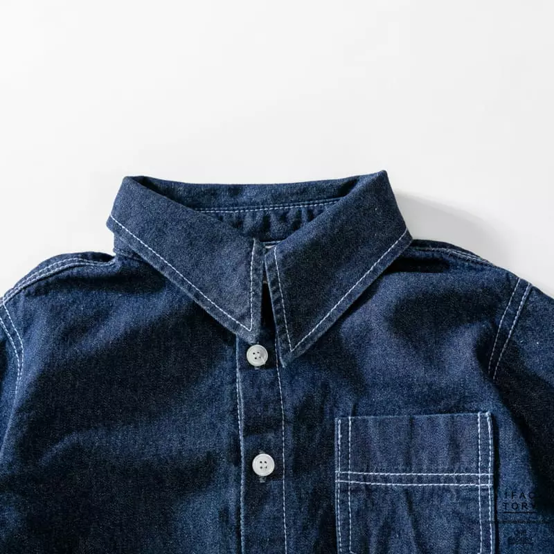 1 Fac - Korean Children Fashion - #kidsstore - Big Collar Shirt - 5