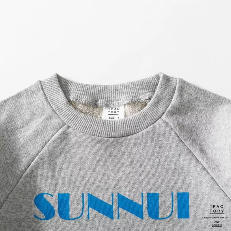 1 Fac - Korean Children Fashion - #kidsshorts - Sun Raglan Sweatshirt - 4