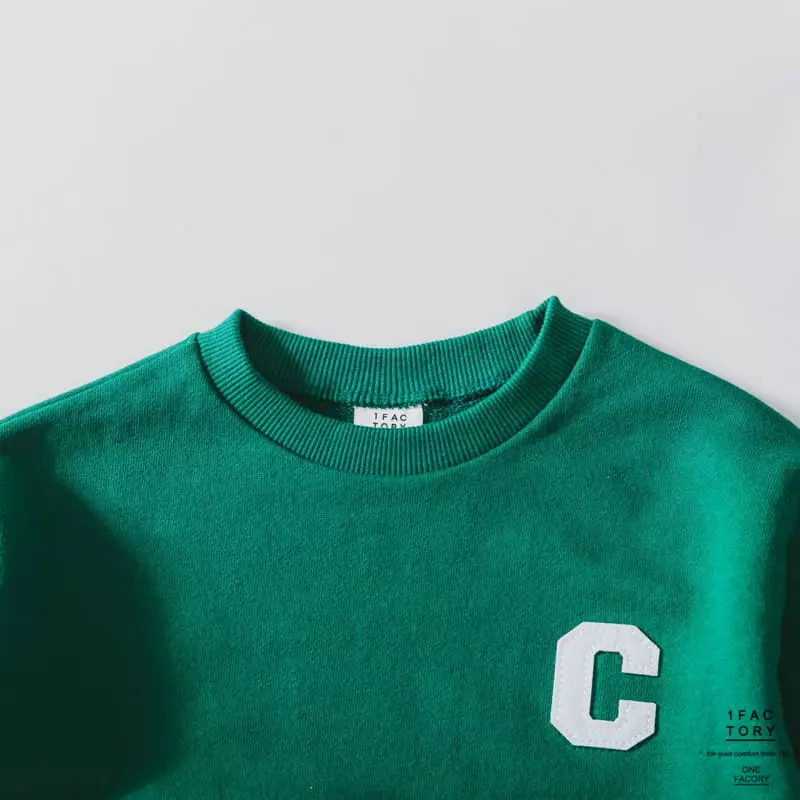 1 Fac - Korean Children Fashion - #kidsstore - C Logo Top Bottom Set - 4
